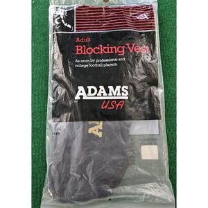 Adult Adams USA‎ Blocking Vest Football Player Training Pad Protection